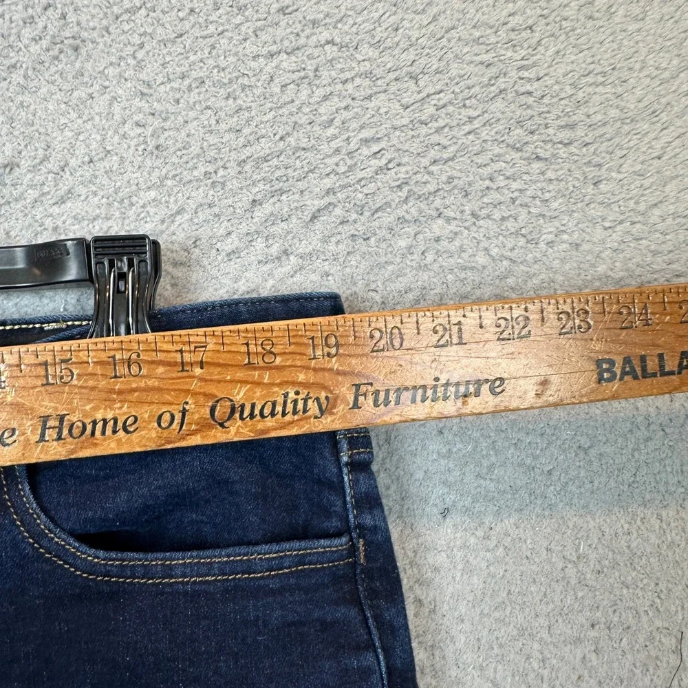 Banana Republic Jeans Mens 38X30 Slim Traveler Denim Blue Dark Wash Stretch EUC